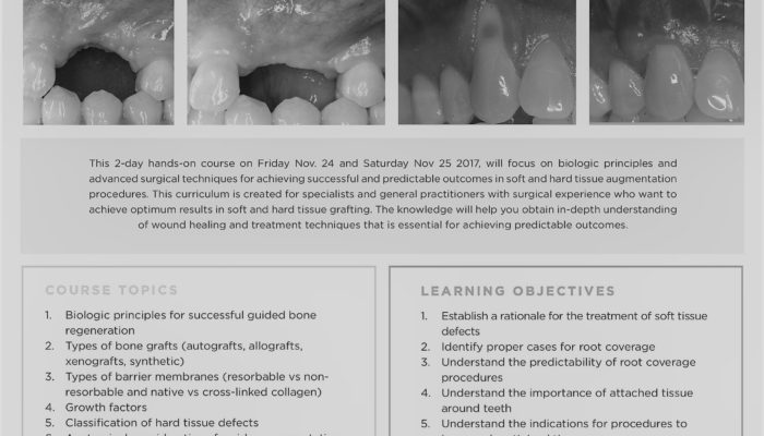 AICE Soft and Hard Tissue Grafting Course