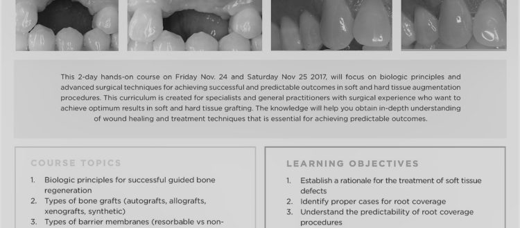 AICE Soft and Hard Tissue Grafting Course