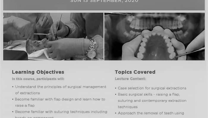 Extractions Oral Surgery Course
