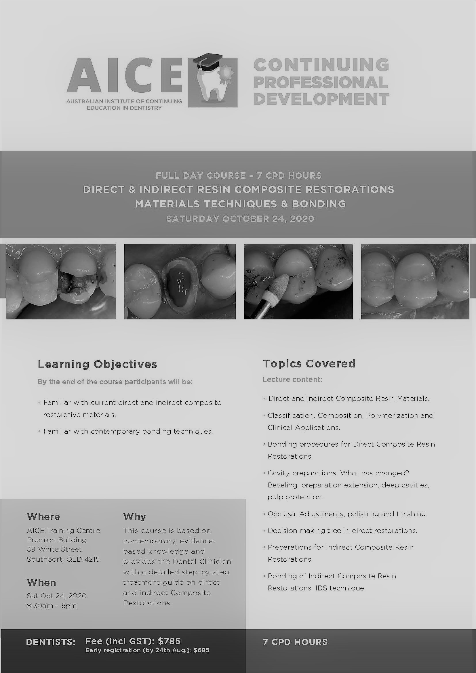 direct and indirect composite restorations course