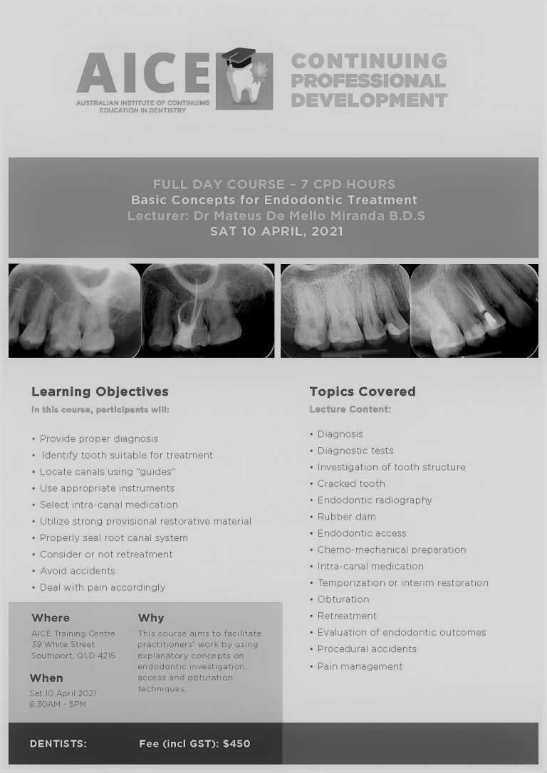 Australian Institute of Continuing Education in Dentistry BASIC